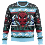 Pull de Noël moche Sakonji Urokodaki – Ugly Christmas Sweater Demon Slayer