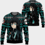 Pull de Noël moche Muichiro Tokito – Ugly Christmas Sweater Demon Slayer