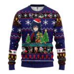 Pull de Noël moche Giyu Tomioka – Ugly Christmas Sweater Demon Slayer