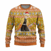 Pull de Noël moche Zenitsu Agatsuma – Ugly Christmas Sweater Demon Slayer