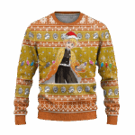 Pull de Noël moche Zenitsu Agatsuma – Ugly Christmas Sweater Demon Slayer