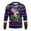 Pull de Noël moche Inosuke Hashibira – Ugly Christmas Sweater Demon Slayer