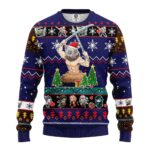 Pull de Noël moche Inosuke Hashibira – Ugly Christmas Sweater Demon Slayer