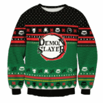 Pull de Noël moche Demon Slayer V45 – Ugly Christmas Sweater Demon Slayer