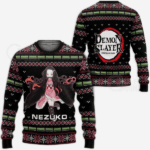 Pull de Noël moche Nezuko Kamado – Ugly Christmas Sweater Demon Slayer