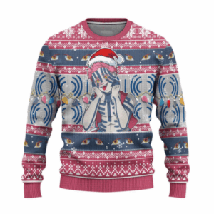 Pull de Noël moche Akaza – Ugly Christmas Sweater Demon Slayer