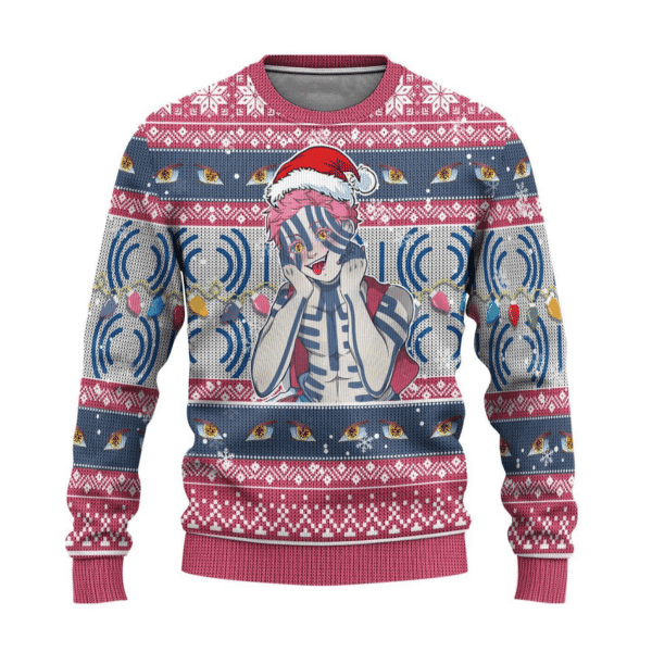 Pull de Noël moche Akaza – Ugly Christmas Sweater Demon Slayer