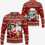 Pull de Noël moche Demon Slayer V44 – Ugly Christmas Sweater Demon Slayer