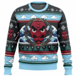 Pull de Noël moche Sakonji Urokodaki – Ugly Christmas Sweater Demon Slayer