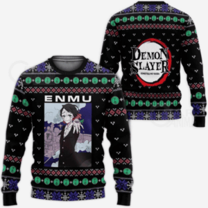 Pull de Noël moche Enmu – Ugly Christmas Sweater Demon Slayer