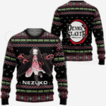 Pull de Noël moche Nezuko Kamado – Ugly Christmas Sweater Demon Slayer