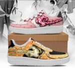 Baskets Air Force 1 Nezuko & Zenitsu Skill – Chaussures Demon Slayer