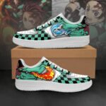 Baskets Air Force 1 Tanjiro Water & Sun Style – Chaussures Demon Slayer