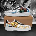 Baskets Air Force 1 Tanjiro & Zenitsu – Chaussures Demon Slayer