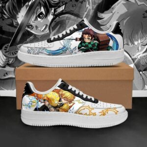 Baskets Air Force 1 Tanjiro & Zenitsu – Chaussures Demon Slayer