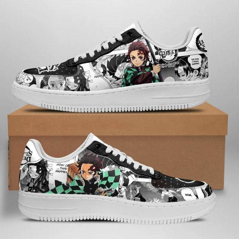 Baskets Air Force 1 Demon Slayer Manga Gift – Chaussures Demon Slayer