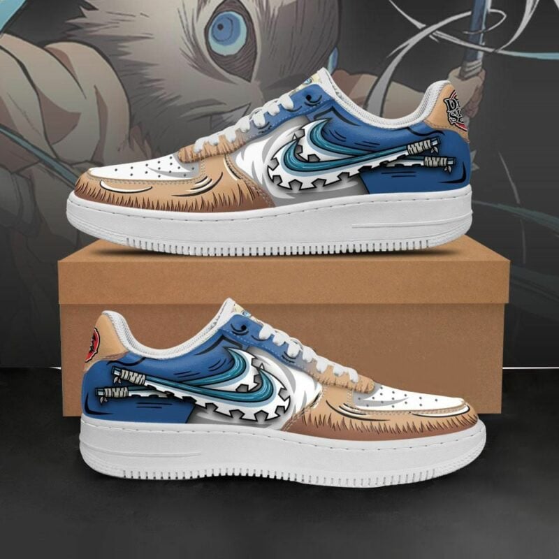 Baskets Air Force 1 Inosuke Sword Style – Chaussures Demon Slayer