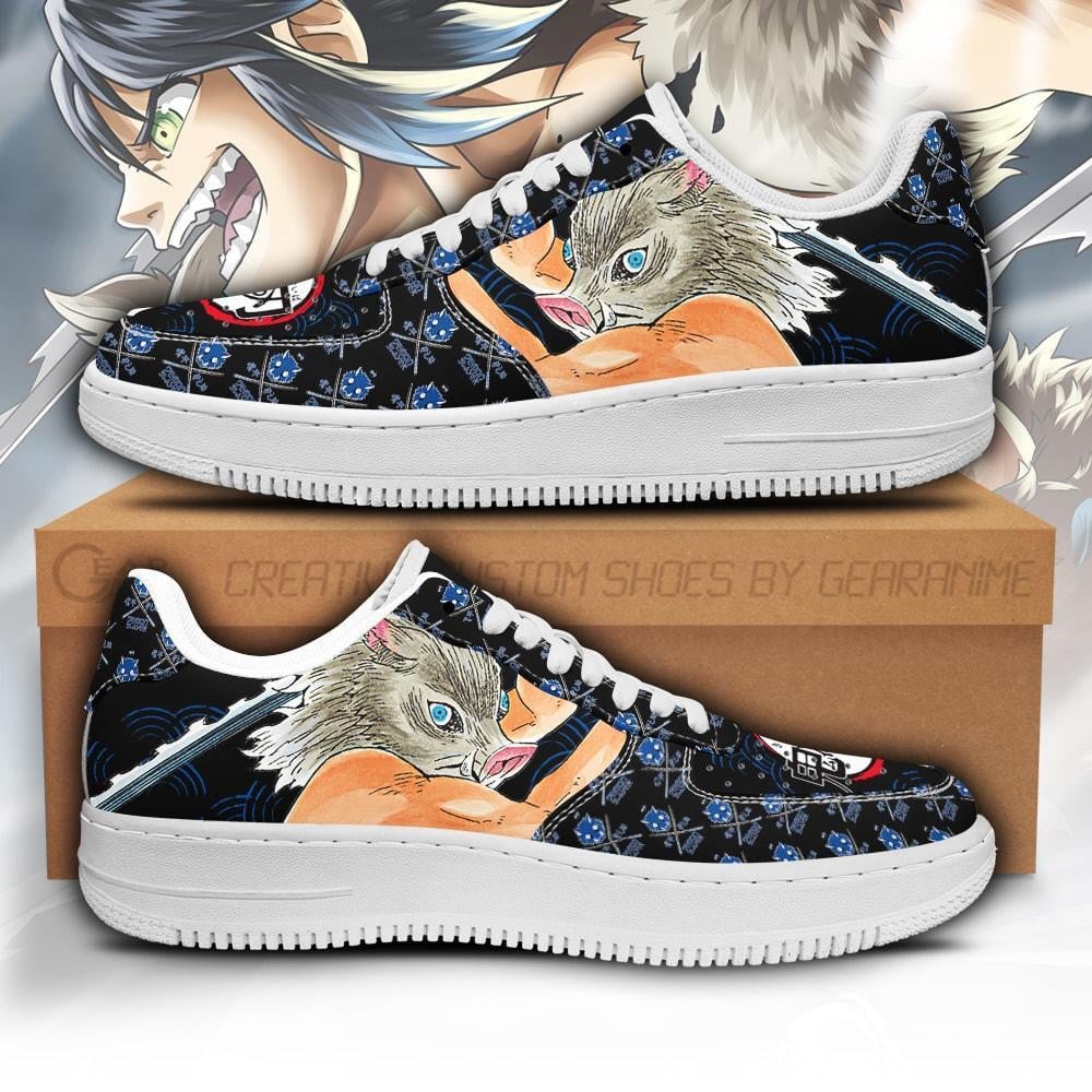 Baskets Air Force 1 Inosuke Fan Style – Chaussures Demon Slayer