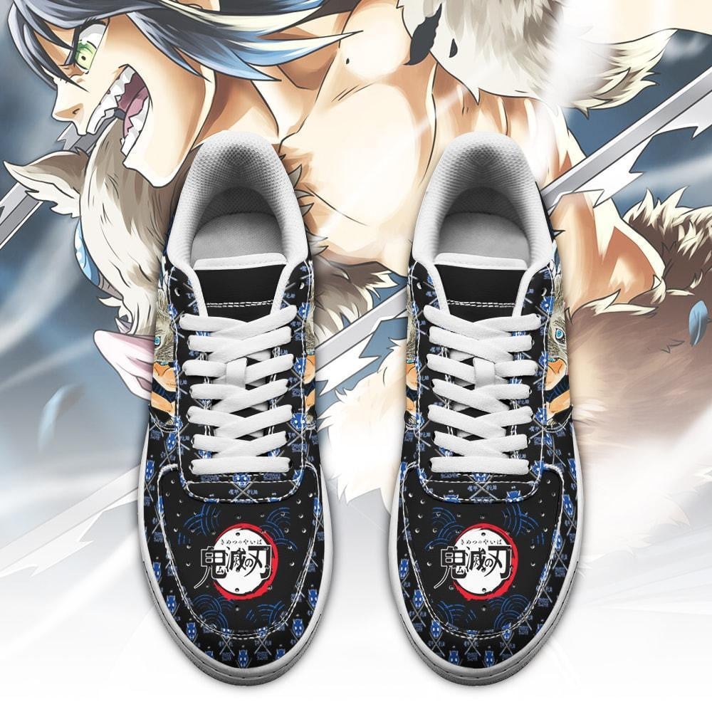 Baskets Air Force 1 Inosuke Fan Style – Chaussures Demon Slayer – Image 2