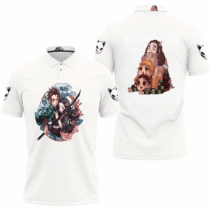 Polo Tanjiro & Nezuko Grow Up Edition – Demon Slayer