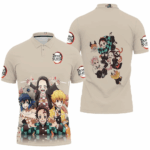 Polo Tanjiro, Nezuko & Inosuke – Demon Slayer