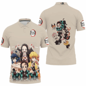 Polo Tanjiro, Nezuko & Inosuke – Demon Slayer