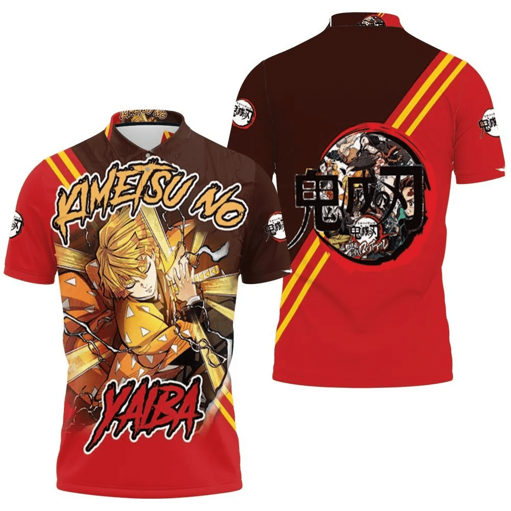 Polo Zenitsu Agatsuma V3 – Demon Slayer