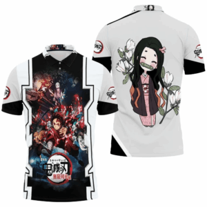 Polo Tanjiro, Nezuko, Zenitsu & Inosuke (Mens & Womens) – Demon Slayer