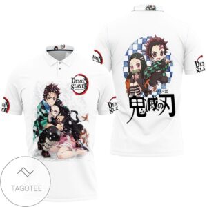 Polo Kamado Brothers Tanjiro & Nezuko – Demon Slayer
