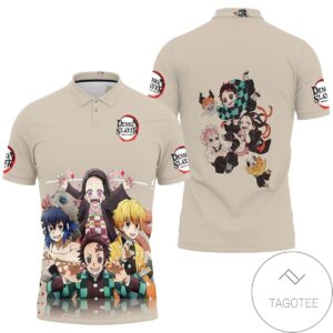 Polo Tanjiro, Nezuko & Inosuke – Demon Slayer