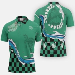Polo Tanjiro Kamado Custom – Demon Slayer
