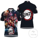 Polo Tanjiro (Black Corps) – Demon Slayer