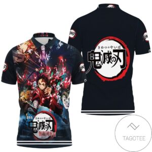 Polo Tanjiro (Black Corps) – Demon Slayer