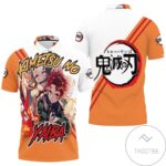 Polo Tanjiro & Nezuko Fire – Demon Slayer