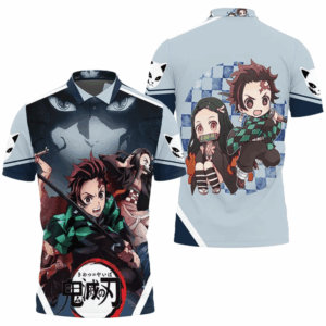 Polo Team Kanjiro Nezuko Inosuke – Demon Slayer