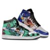 Baskets montantes Air Jordan Tanjiro & Shoto Todoroki – Chaussures montantes Demon Slayer