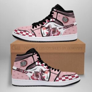 Baskets montantes Air Jordan Nezuko Fighting – Chaussures montantes Demon Slayer