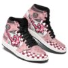 Baskets montantes Air Jordan Nezuko Blood Demon Art – Chaussures montantes Demon Slayer