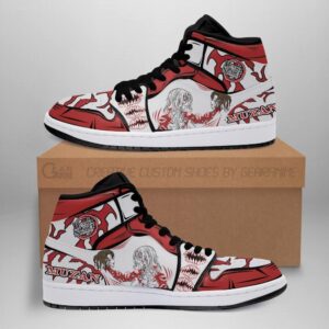 Baskets montantes Air Jordan Muzan Kibutsuji – Chaussures montantes Demon Slayer