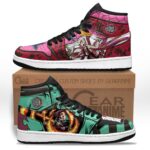 Baskets montantes Air Jordan Tanjiro Rage vs Daki – Chaussures montantes Demon Slayer