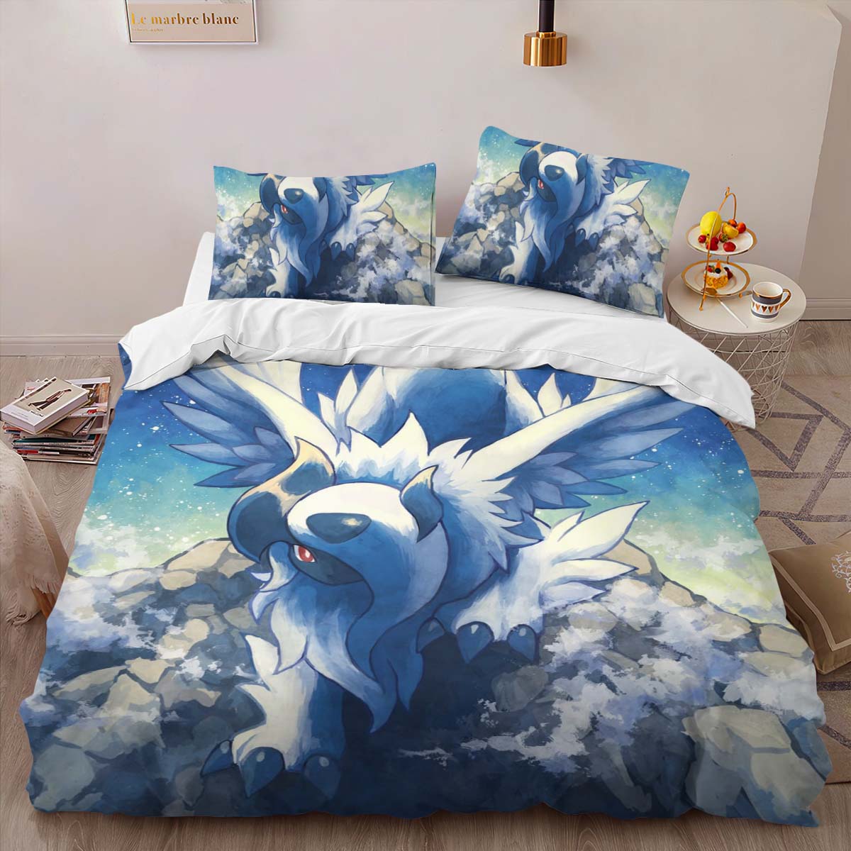 Housse De Couette Absol Pokémon 11 Parure de lit Ensemble De Literie – Image 2