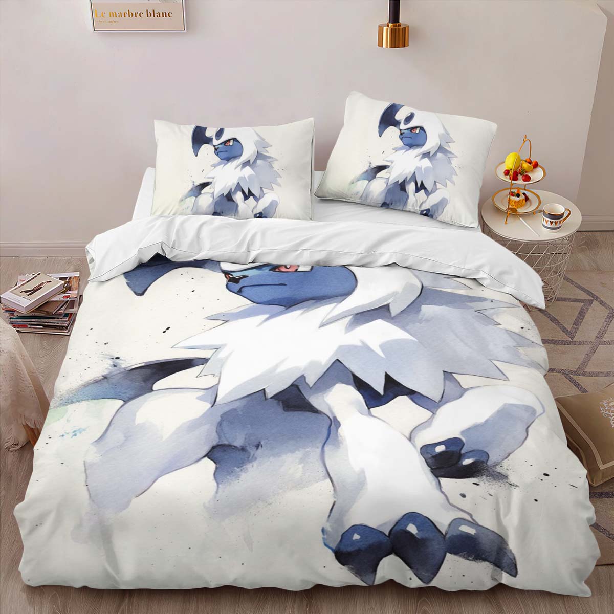 Housse De Couette Absol Pokémon 3 Parure de lit Ensemble De Literie – Image 2