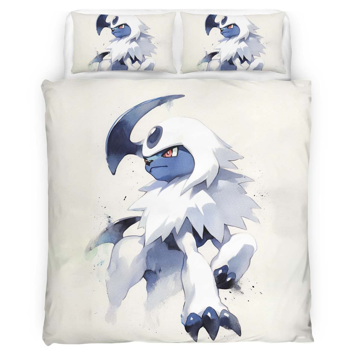 Housse De Couette Absol Pokémon 3 Parure de lit Ensemble De Literie