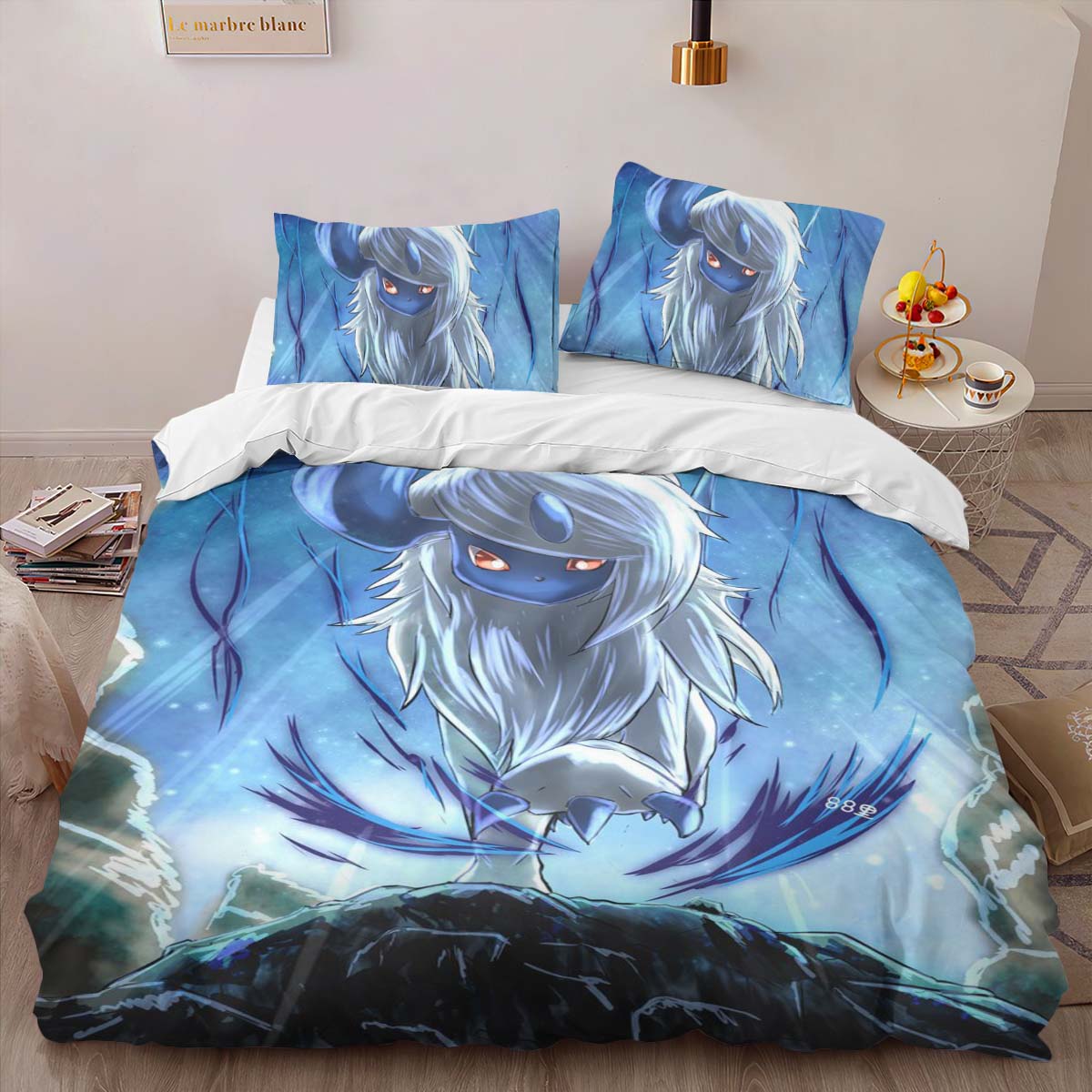 Housse De Couette Absol Pokémon 6 Parure de lit Ensemble De Literie – Image 2