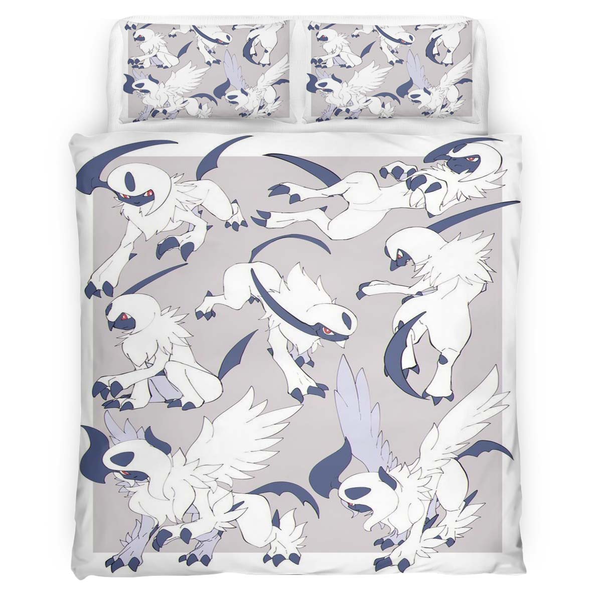 Housse De Couette Absol Pokémon 8 Parure de lit Ensemble De Literie