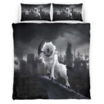 Housse De Couette Absol Pokémon Apocalypse Parure de lit Ensemble De Literie