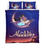 Housse De Couette Aladdin Disney 09 Parure de lit Ensemble De Literie