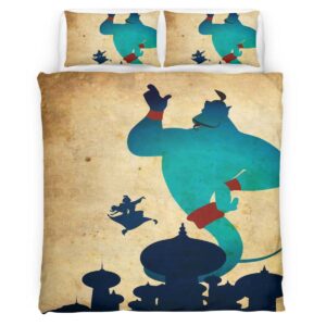 Housse De Couette Aladdin Disney Parure de lit Ensemble De Literie