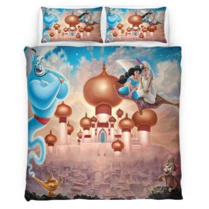 Housse De Couette Aladdin – Ce rêve bleu (A Whole New World) Parure de lit Ensemble De Literie