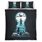 Housse De Couette Alice au pays des merveilles 03 Parure de lit Ensemble De Literie